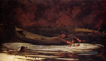  realismus - Hound und Hunter Realismus Maler Winslow Homer